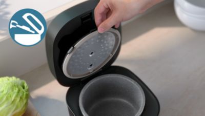 Snemljiv notranji pokrov za enostavno čiščenje