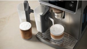Zijdezacht melkschuim voor al uw favoriete koffievariaten