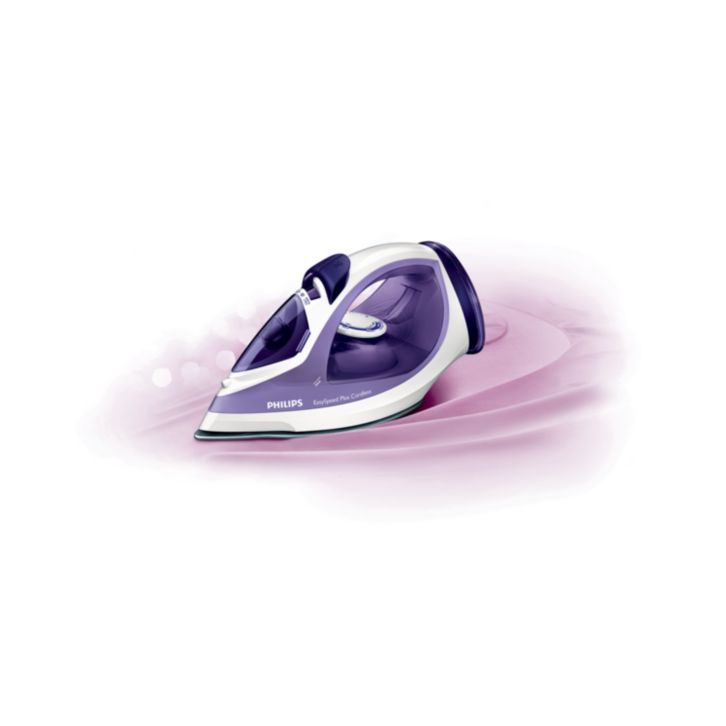 Faster cordless ironing, from start to finish