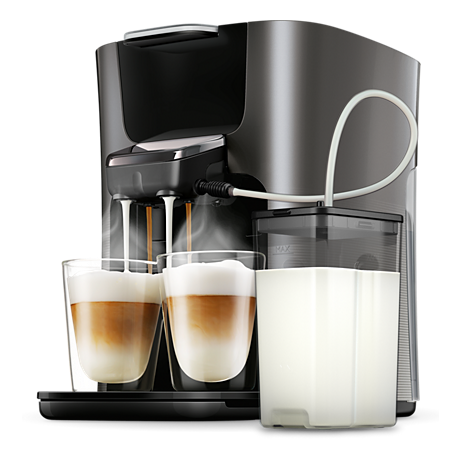 HD6574/50R1 Latte Duo Plus Kaffeepadmaschine - Refurbished