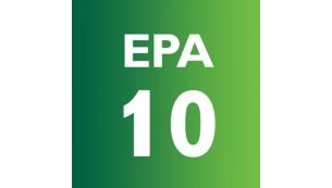 Der EPA-Filter bindet mikroskopisch kleine Sch&auml;dlinge, die Allergien ausl&ouml;sen.