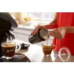 Kaffe af SENSEO®-kvalitet beriget med opskummet mælk