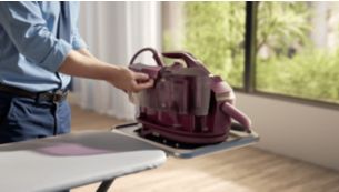 1.4L large detachable water tank for easy refilling