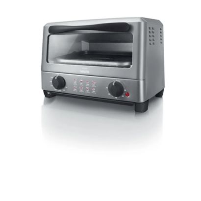 Front-top-left product photograph Philips Toaster oven RI4495