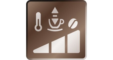 Enregistrez les réglages de votre café préféré