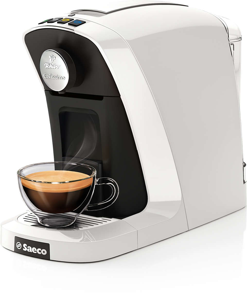 Perfekter Kaffee aus der Cafissimo Kapsel mit einem Knopfdruck