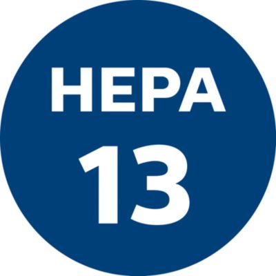 HEPA AirSeal plus HEPA 13 filter