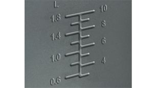 Easy-to-read water level indicator
