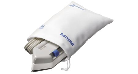 Carry pouch to have your iron on the go