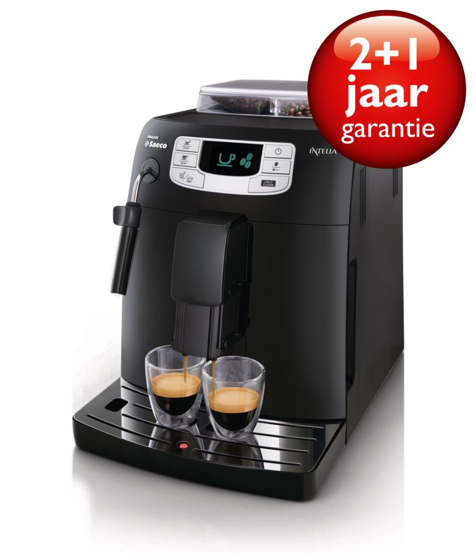 Espresso et cappuccino à la simple pression d'un bouton