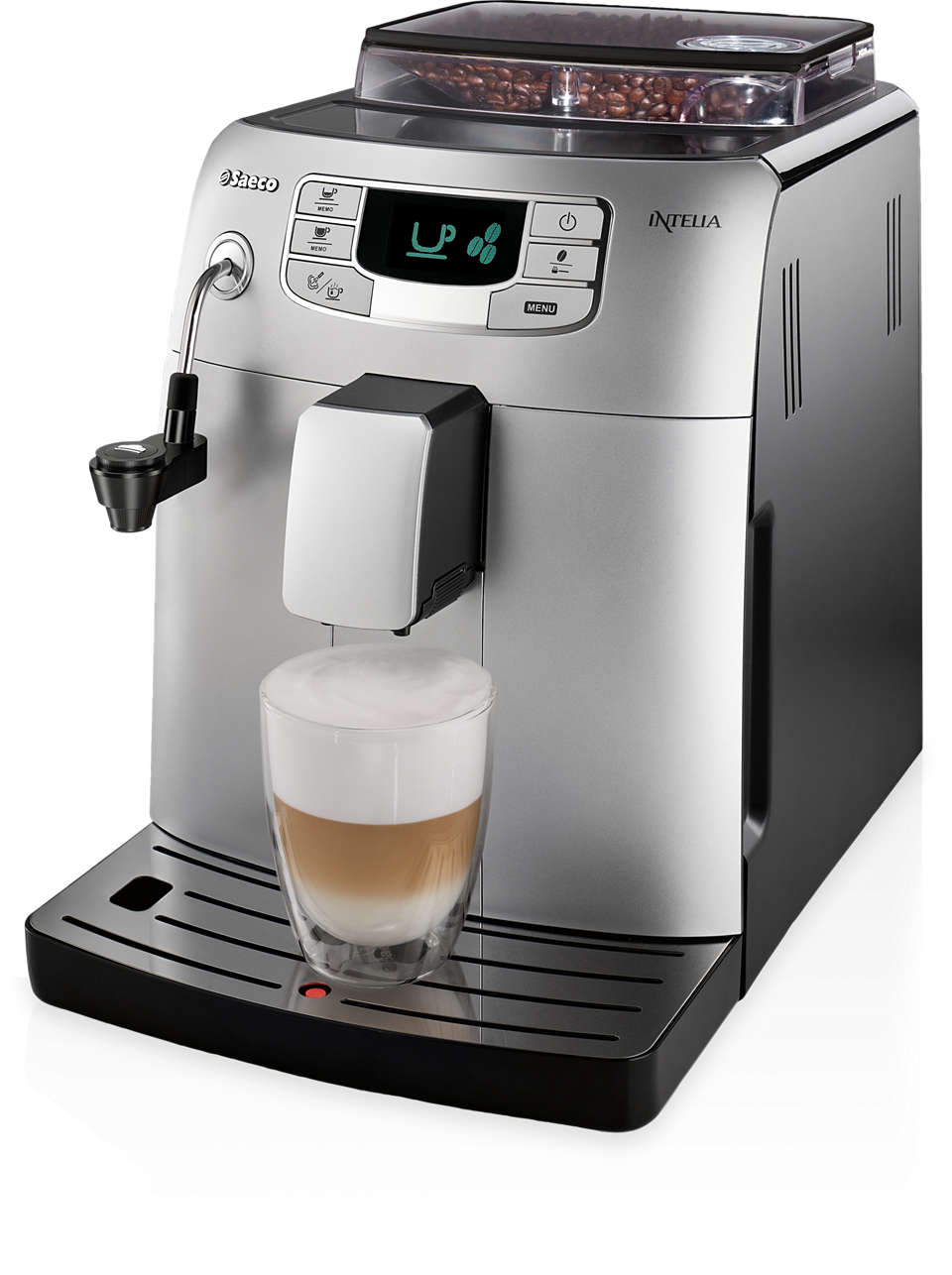 Espresso a káva stisknutím tlačítka