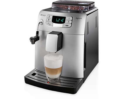 Espresso a káva stisknutím tlačítka