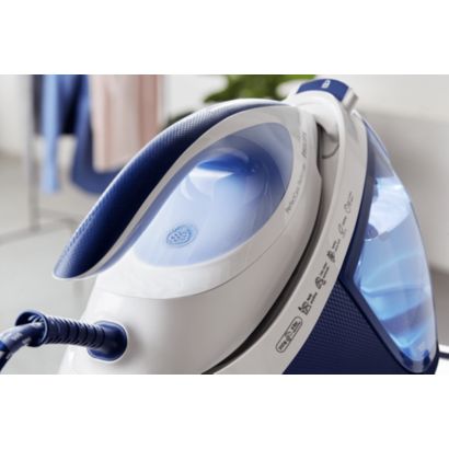 Powerful continuous steam for ultra-fast ironing
