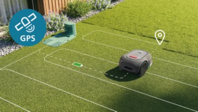 Mapovanie trávnika pomocou GPS: kosenie, nabíjanie a odznova — žiadne nepokosené miesta