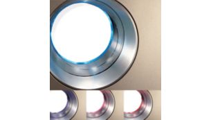 4-step light indicators clearly show air quality level