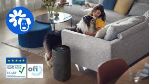 Erfasst 99,99&nbsp;% der Allergene von Staub, Pollen oder Haustieren