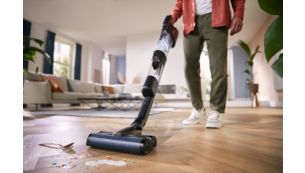 Kesintisiz temizlik i&ccedil;in 55 dakikaya kadar &ccedil;alışma s&uuml;resi**