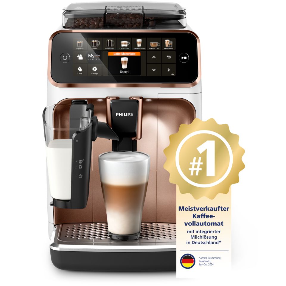 12 Kaffeespezialitäten aus frischen Bohnen, leicht gemacht