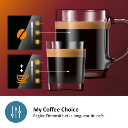 2 délicieux cafés préparés avec des grains de café frais
