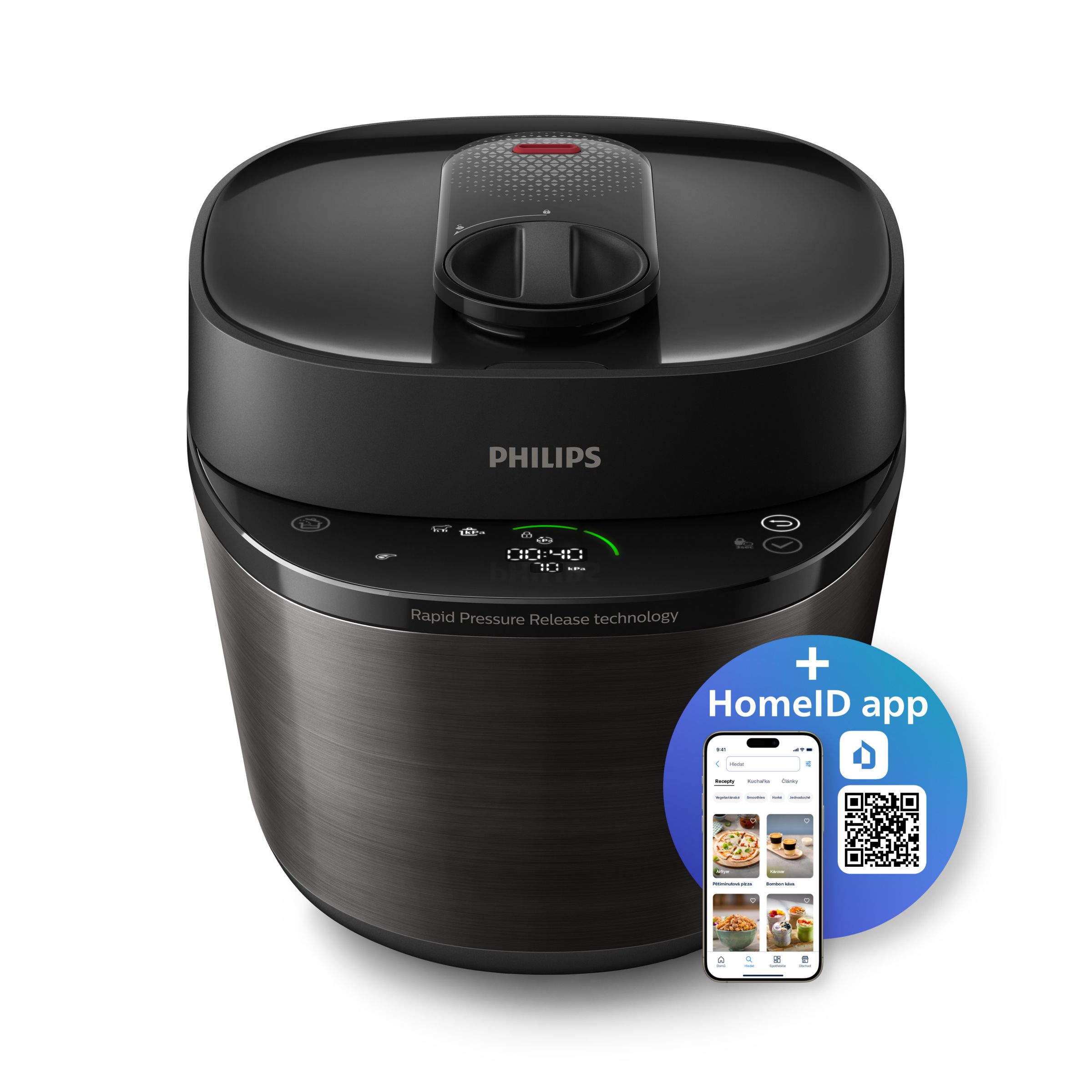 Philips Víceúčelový Hrnec - Multifunkční Tlakový Hrnec - HD2151/40