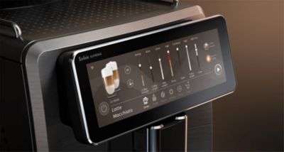 Personalizza fino a 7 impostazioni di caffè con CoffeeEqualizer Touch+