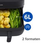 Onze eerste Airfryer met twee manden én stoomfunctie