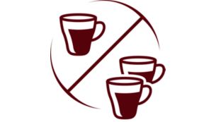 La seule machine à café à dosettes préparant 2 tasses à la fois