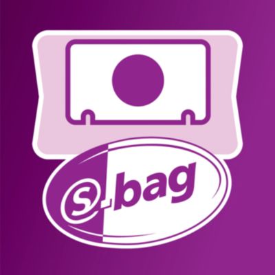Klasična vrečka s-bag za dolgotrajno uporabo zajame drobni prah