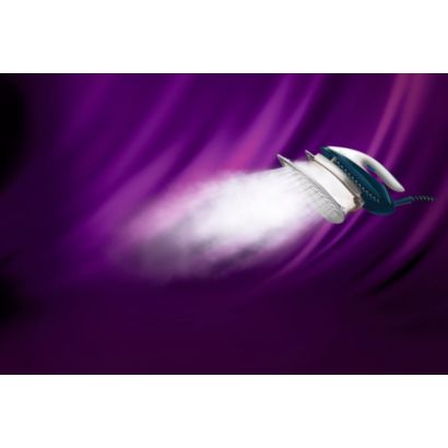 Engomar mais rápido com 2 vezes mais vapor*