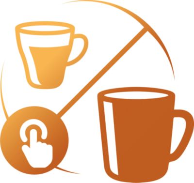 En kop eller et krus Senseo®-kaffe på mindre end et minut