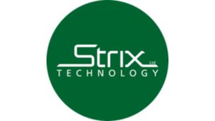 Прочный стеклянный корпус и регулятор температуры Strix для безопасного использования
