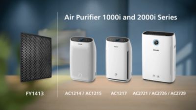 Združljivi s čistilniki zraka Philips serij 1000i in 2000i