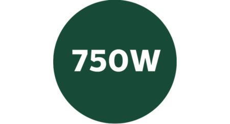 Powerful 750W motor tested for high endurance