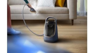 Detachable base for flexible use around the house