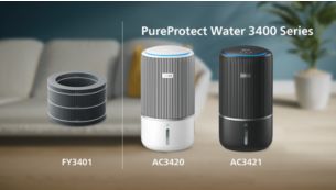 Compatible with PureProtect Water, 3400 series
