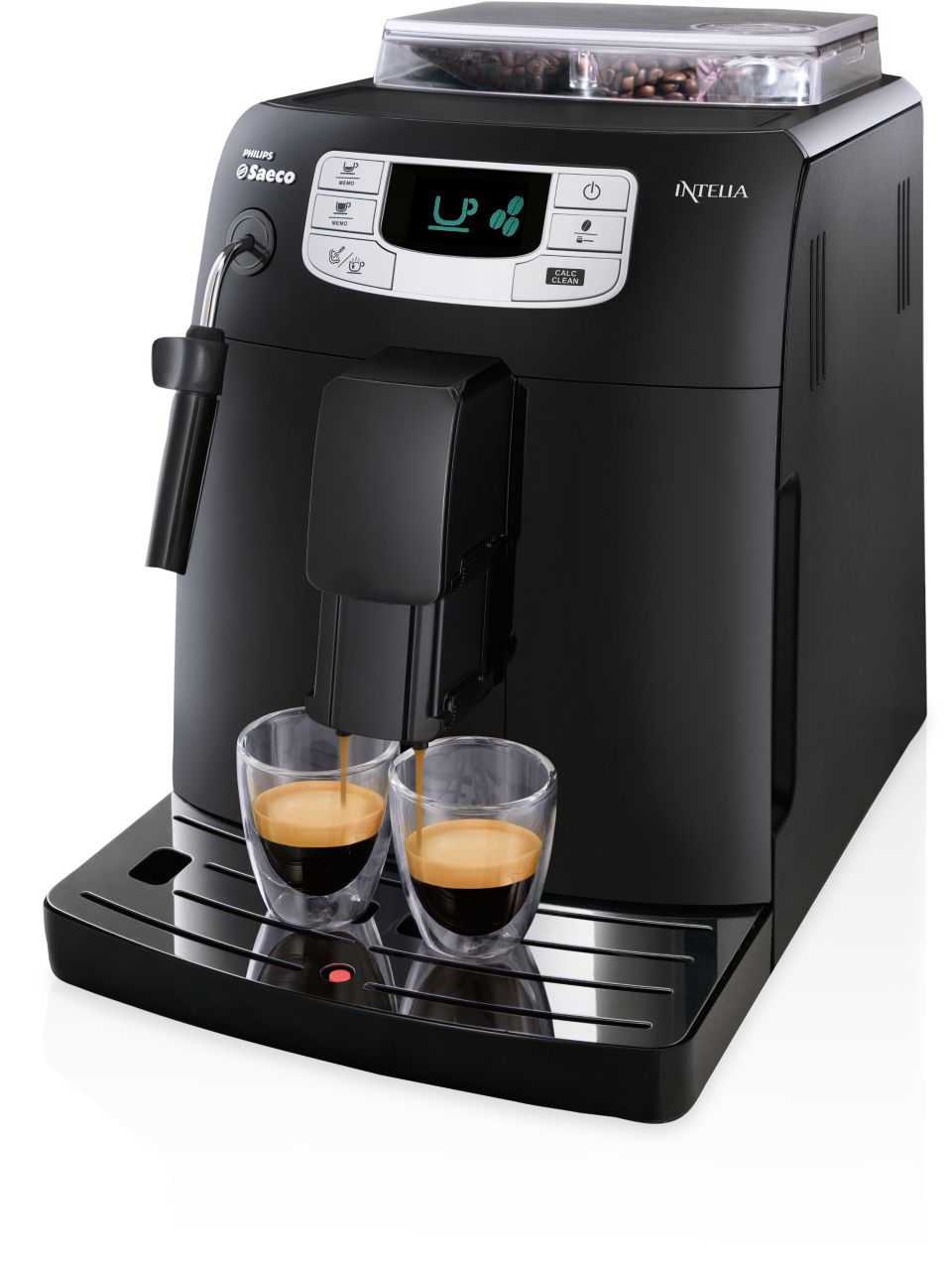 Expresso e café com um único toque