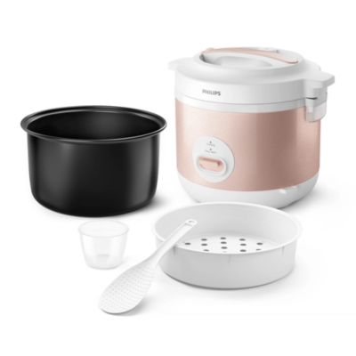 3 functions in one: cook, steam, and keep warm