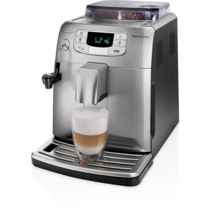One touch espresso and milk froth