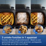 Onze eerste Airfryer met twee manden én stoomfunctie