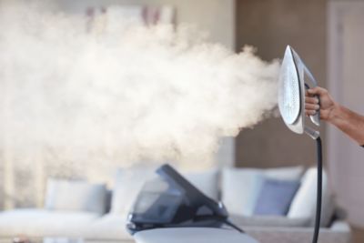 Īpaši jaudīgs tvaiks efektīvai burzījumu likvidēšanai