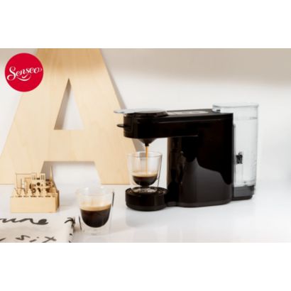 Verrukkelijke, intense koffie met één druk op de knop