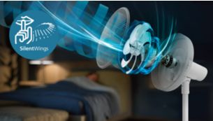 30 % leisere Kühlung dank SilentWings Lüfterflügeltechnologie