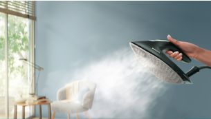 Steam kills 99.9% of bacteria*** for hygiene