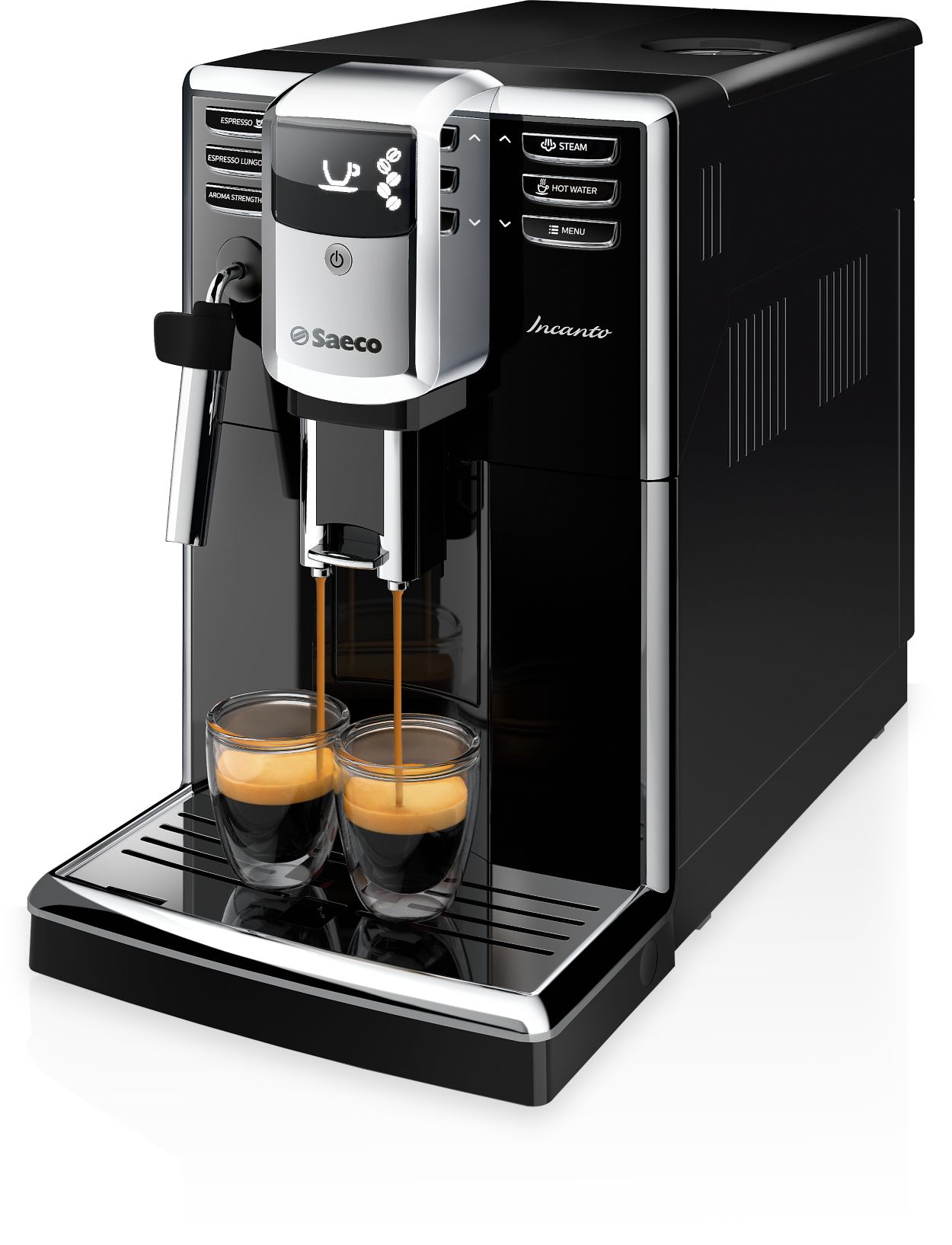 Elegant design. Imponerende kaffekvalitet.