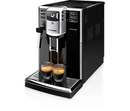 Elegant design. Imponerande kaffekvalitet.
