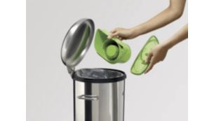 Cyclonic dustbin 1 liter