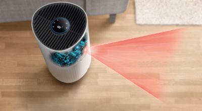 Professional grade sensor for intelligent purification